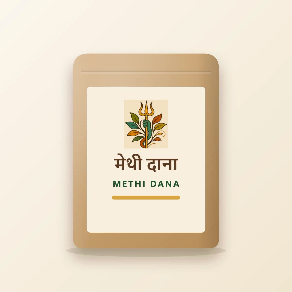 Ayur Pal's Methi Dana kraft pouch